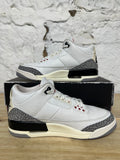 Air Jordan 3 White Cement Reimagined Sz 8.5