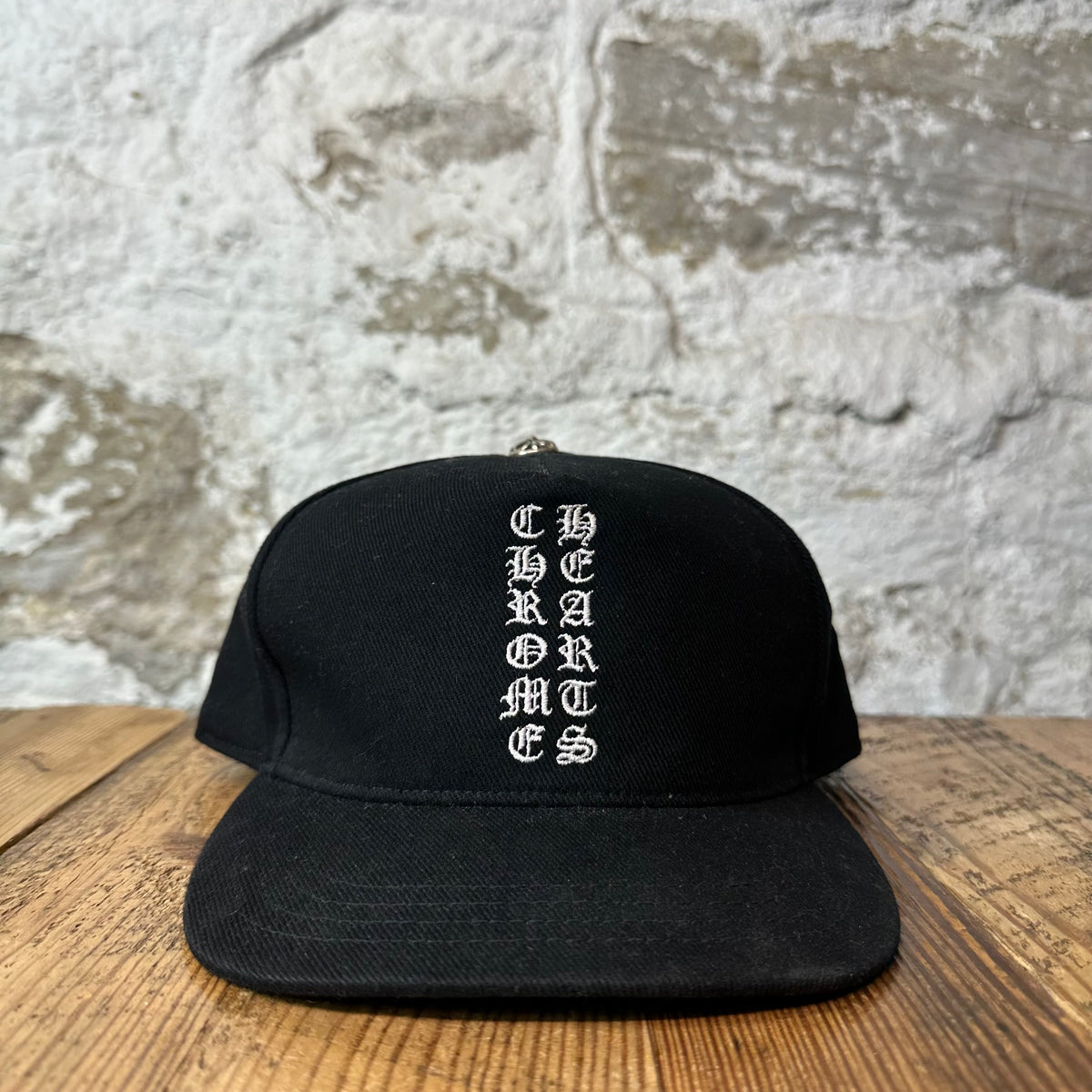 Chrome Hearts Vertical Logo Black Hat