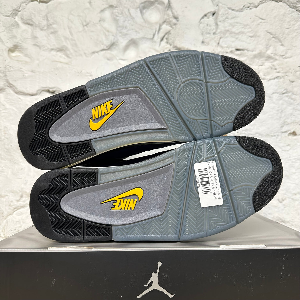 Air Jordan 4 Lakers Sz 11.5 DS