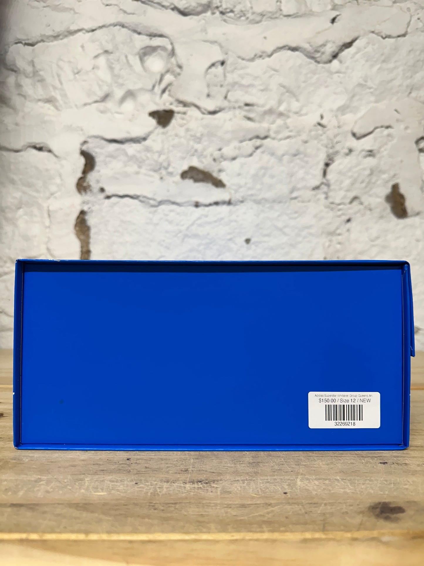 Adidas Superstar Whitaker Group Queens And Kings Black Sample Sz 12 DS