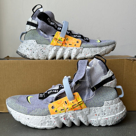 Nike Space Hippie 03 Grey Volt Sz 11.5 DS