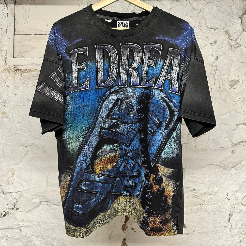 Vale Dog Tag Black T-Shirt Sz M