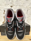 Air Jordan 3 Black Cement Sz 10.5