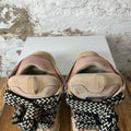 Lanvin Curb Black White Lace Pink Sneaker Sz 11 (44) No Box