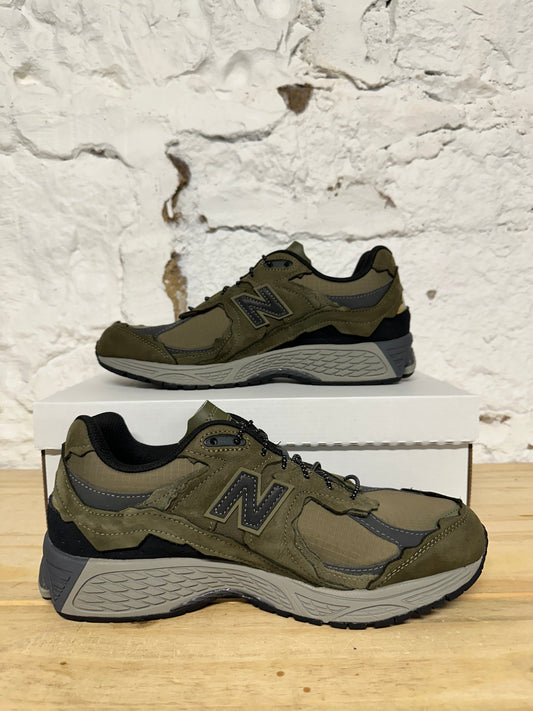 New Balance 2002R Protection Pack Dark Moss Sz 10.5