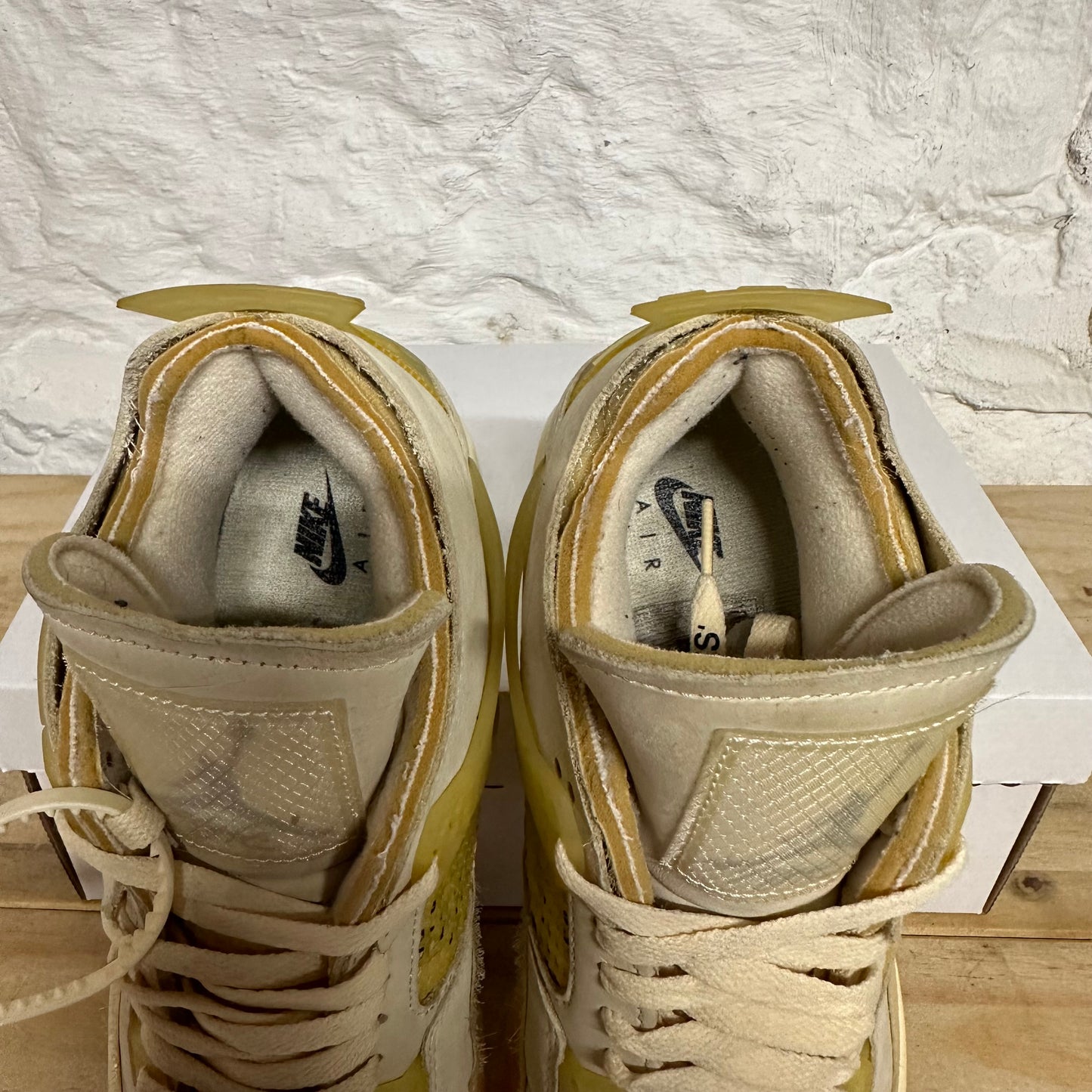 Air Jordan 4 Off-White Sail Sz 9 (10.5W)