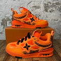 Louis Vuitton Skate Orange Black Sz 10.5 (9LV)