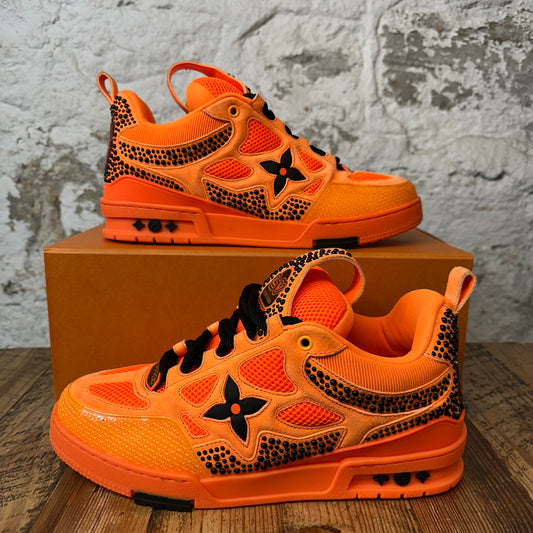 Louis Vuitton Skate Orange Black Sz 10.5 (9LV)