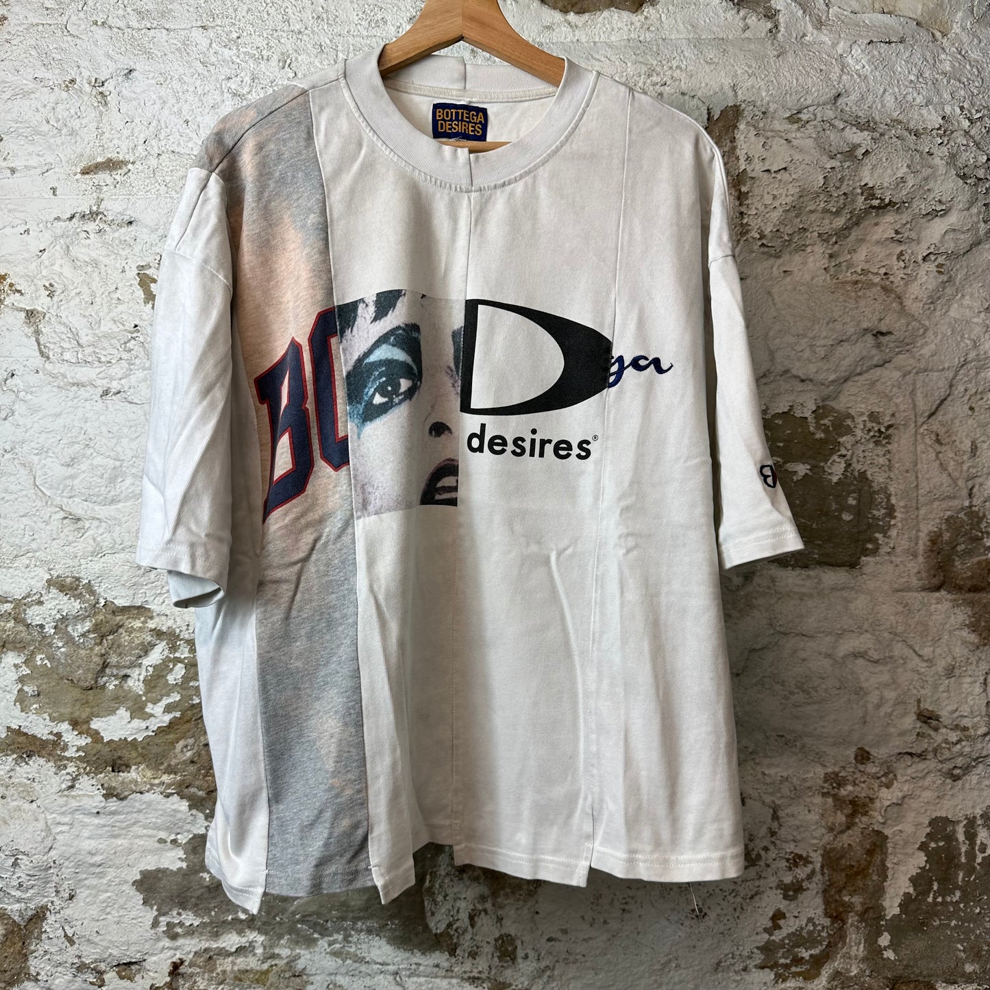 Bottega Desires Ransom White T-Shirt Sz XL