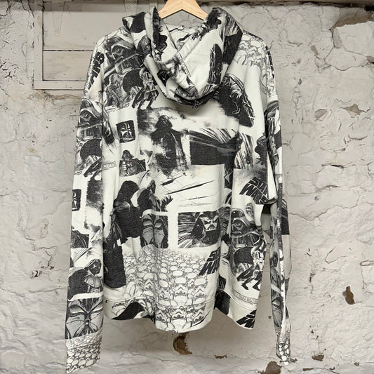 Kith Star Wars White All Over Hoodie Sz XXL
