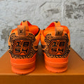 Louis Vuitton Skate Orange Black Sz 10.5 (9LV)