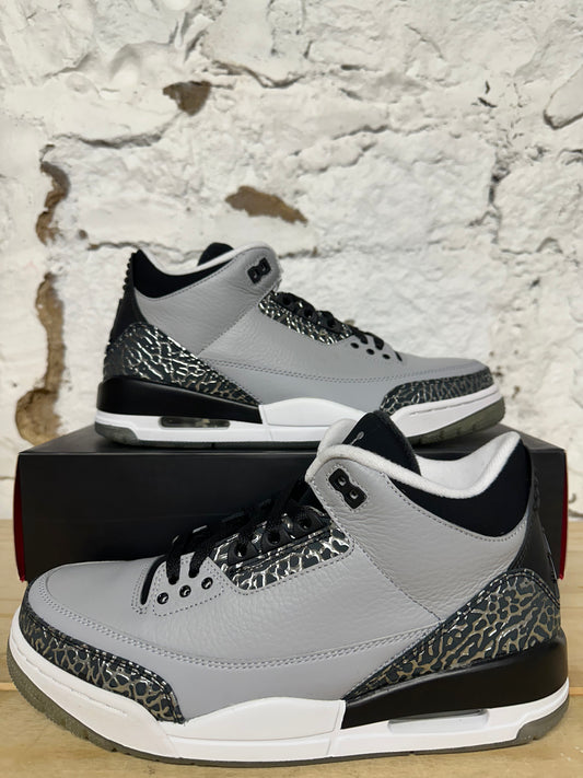 Air Jordan 3 Wolf Grey Sz 9 DS