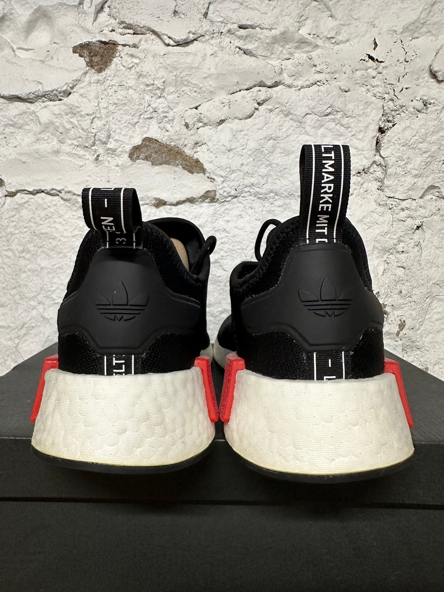 Adidas NMD R1 Core Black Sz 10 DS