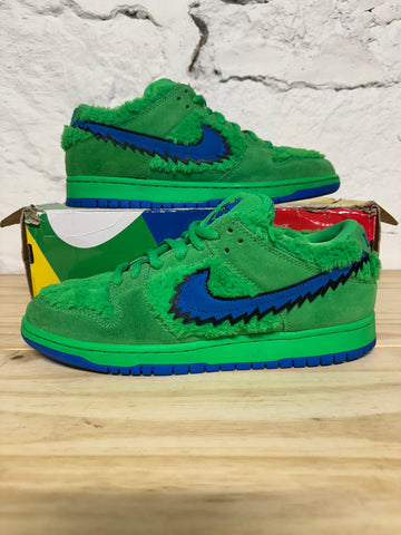 Nike SB Dunk Low Grateful Dead Bears Green Sz 10