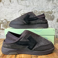 Off-White Out Of Office Brown Suede Mule Sz 11 (44)