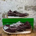 Bottega Veneta Maroon Silver Orbit Sneaker Sz 13 (46)