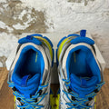 Balenciaga Track Runner Gray Blue Yellow Sneaker Sz 8 (41) No Box
