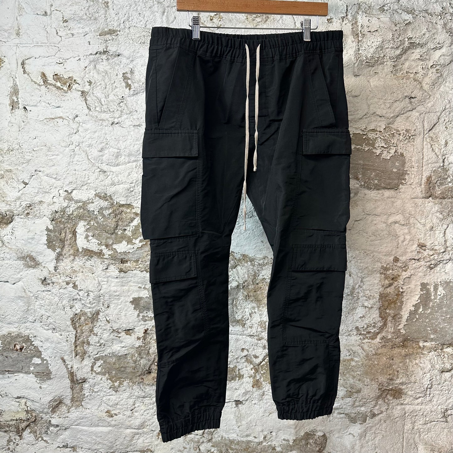 Rick Owens Lido Nylon Cargo Pants Sz L