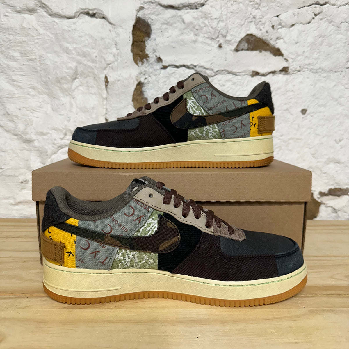Nike Air Force 1 Low Travis Scott Cactus Jack Sz 10