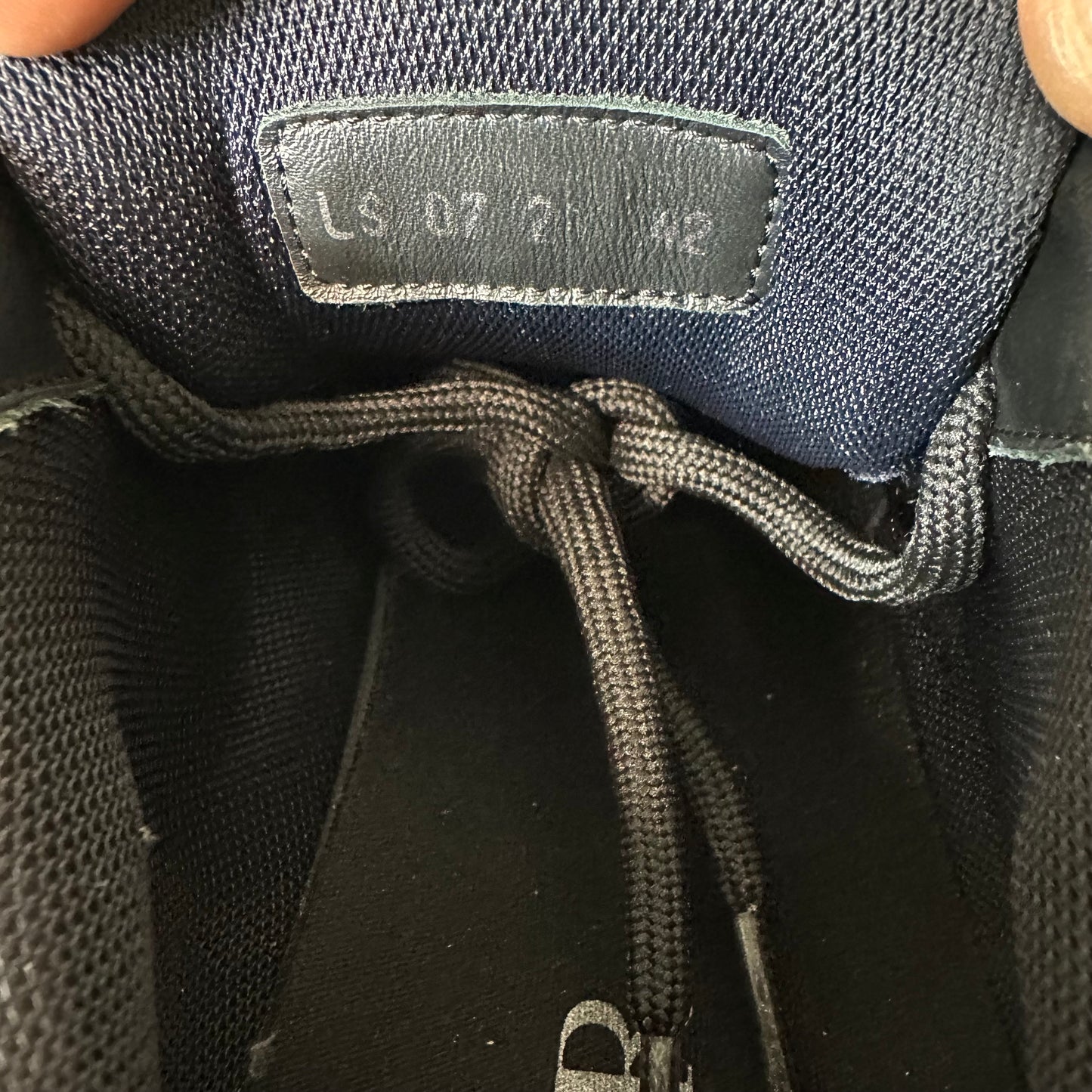 Dior B22 Triple Black Sneaker Sz 9 (42)