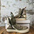 Rick Owens Geobasket Dust Milk Sneaker Sz 7 (40)