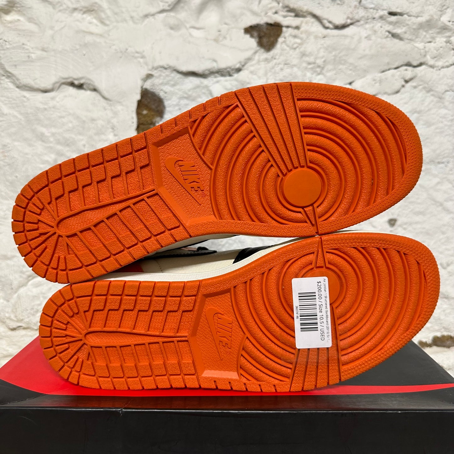 Air Jordan 1 High Shattered Backboard (2015) Sz 10.5
