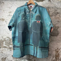 Satoshi Nakamoto Weird Time Quarter Zip Shirt Sz M