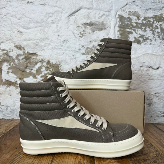 :Rick Owens High Vintage Dust Milk Sneaker Sz 8 (41)