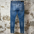 Amiri Plain Dark Blue Denim Jeans Sz 31