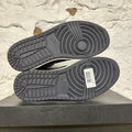 Air Jordan 1 Mid Winterized Black Grey Sz 10 DS