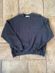 Essentials Jet Black Crewneck Sz 2XL