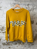 Marni Flower Spell Crewneck Yellow Sz S