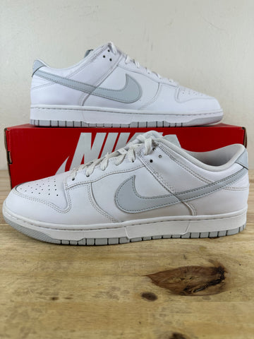 Nike Dunk Low White Pure Platinum Sz 13 DS