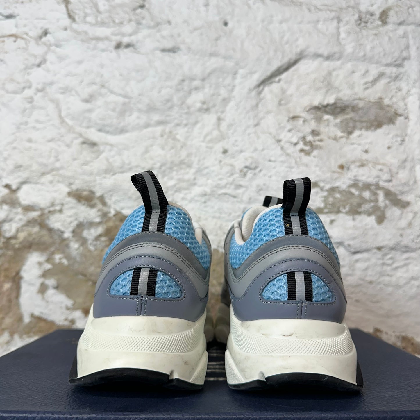 Dior B22 Blue Gray White Sneaker Sz 6 (38)