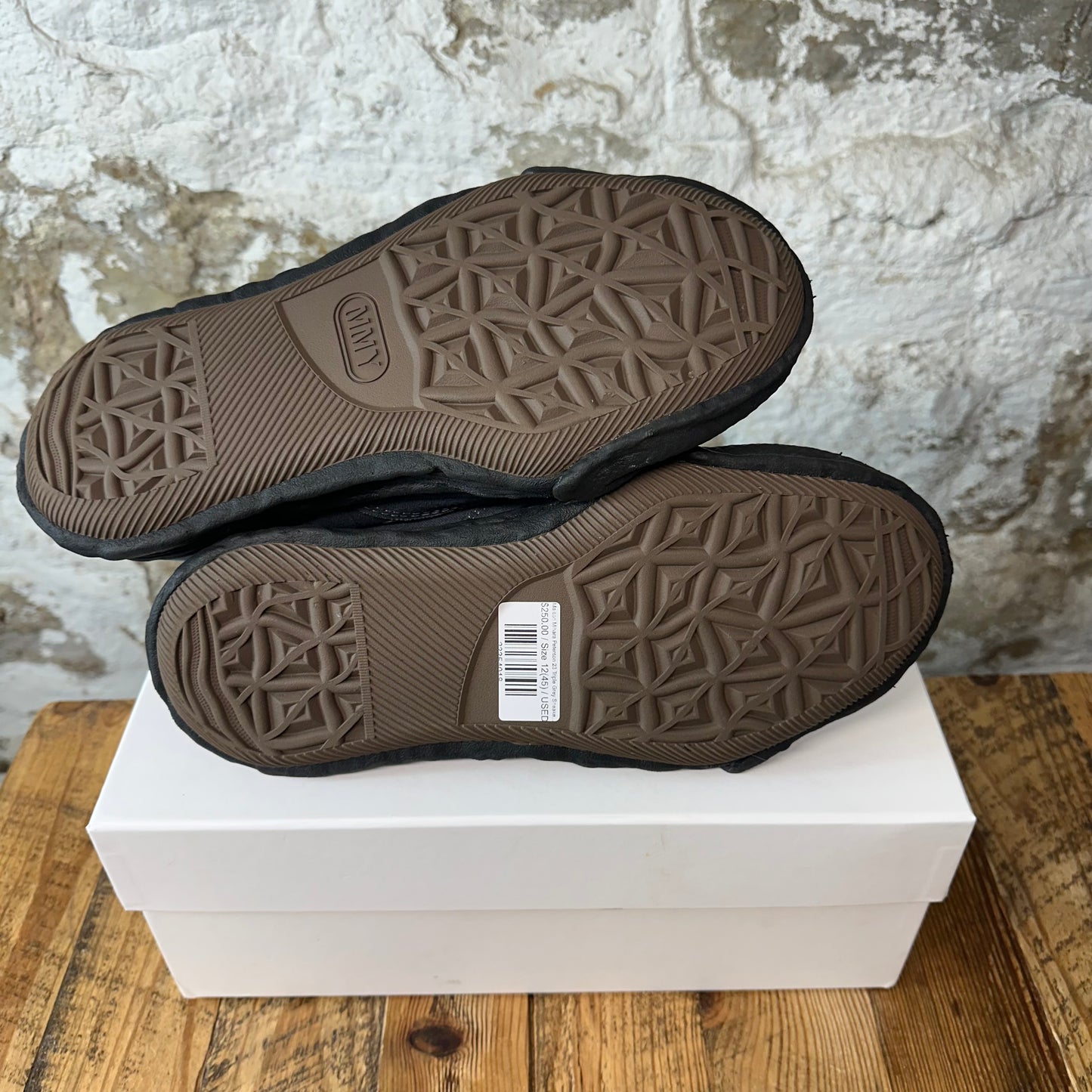 Maison Mihara Peterson 23 Triple Grey Sneaker Sz 12 (45)