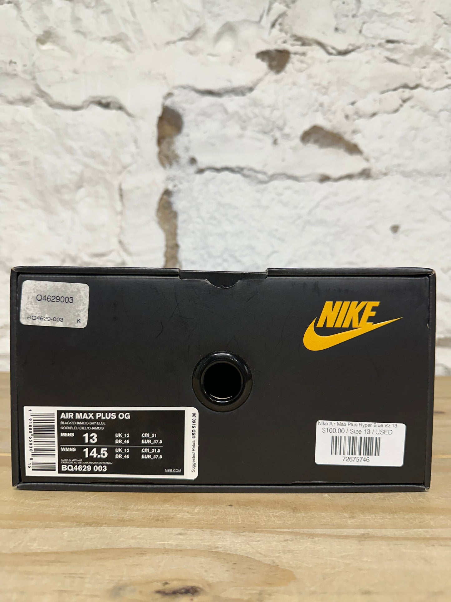 Nike Air Max Plus Hyper Blue Sz 13