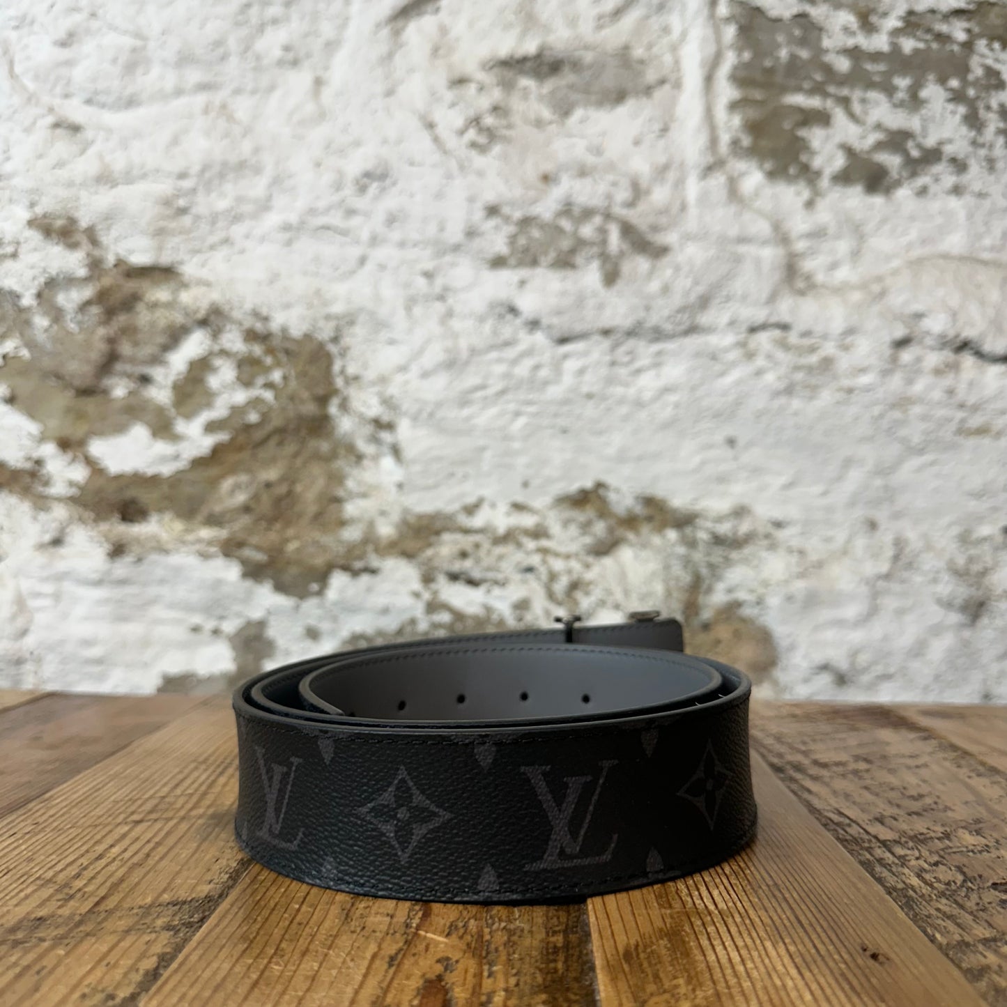 Louis Vuitton Graphite Belt Sz (100/40) W/ Box