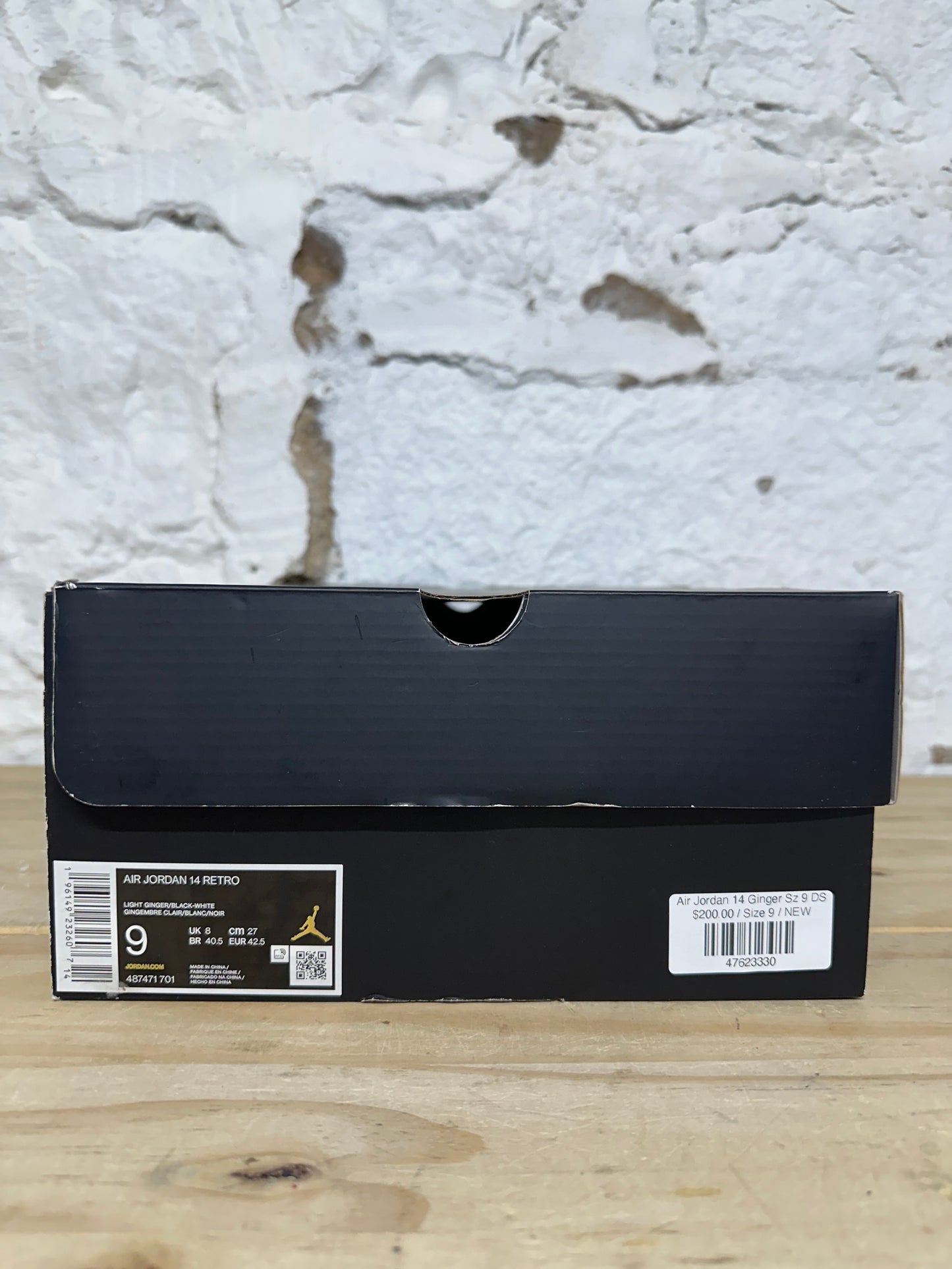 Air Jordan 14 Ginger Sz 9 DS