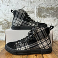 Giuseppe Zanotti Blabber Black Plaid Sneaker Sz 9.5 (42.5)