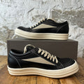 Rick Owens Vintage Black Leather Milk Sneaker Sz 10 (43) dS