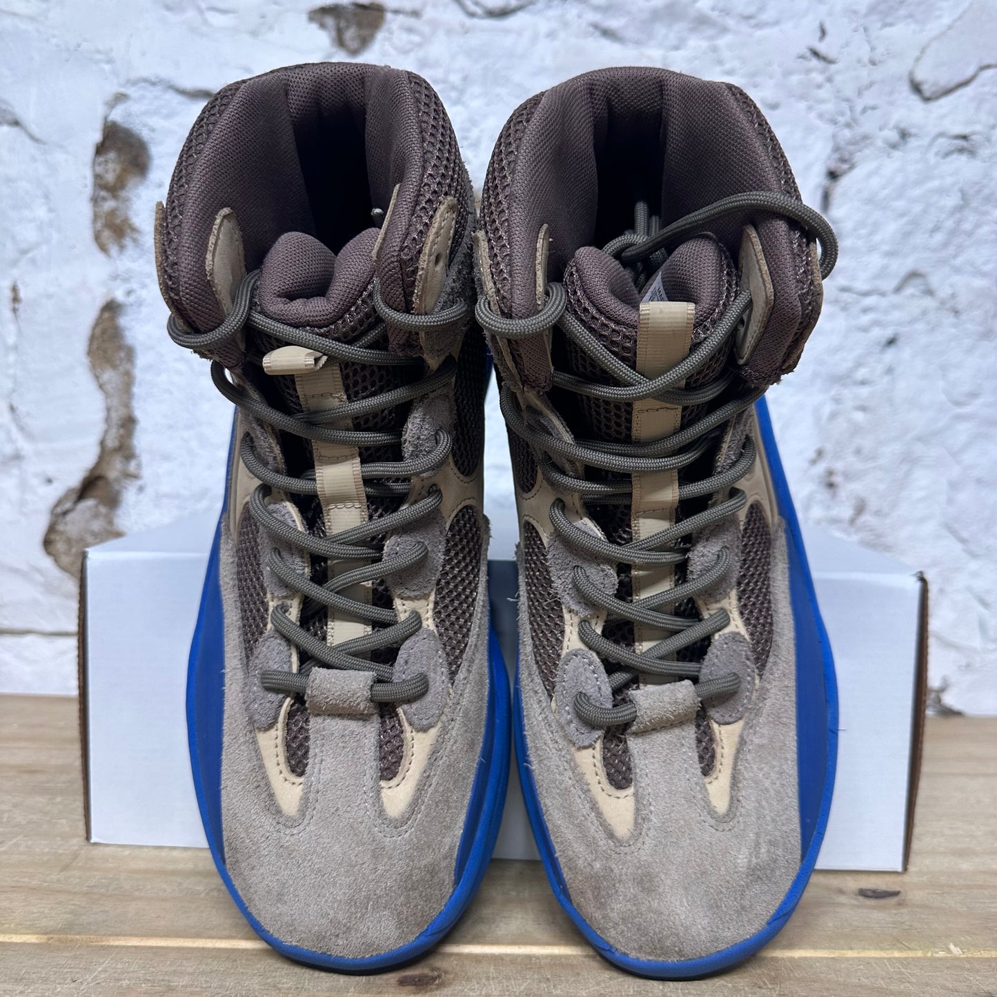 Yeezy Desert Boot Taupe Blue Sz 11
