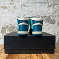 Amiri High Teal Blue Skeleton Navy White Sneaker Sz 10 (43)