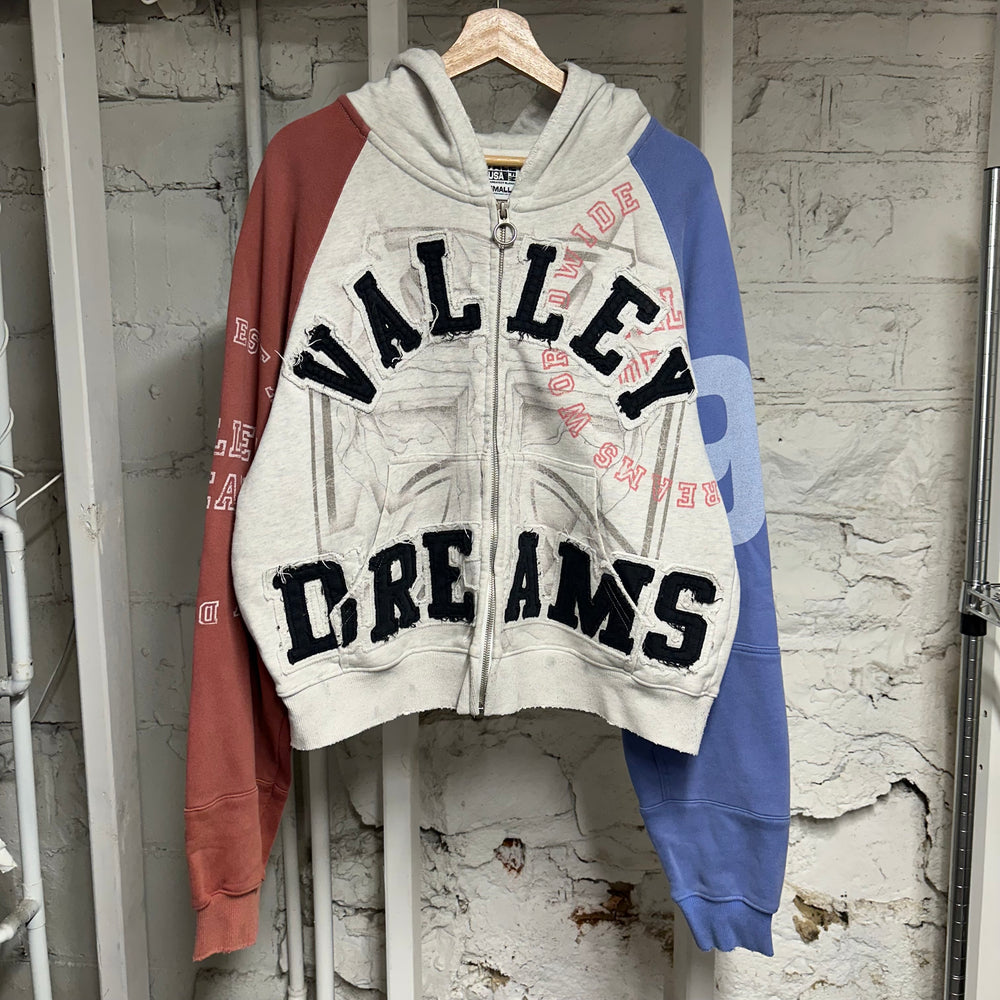 Vale Chop N Screw Zip Up Hoodie Sz S