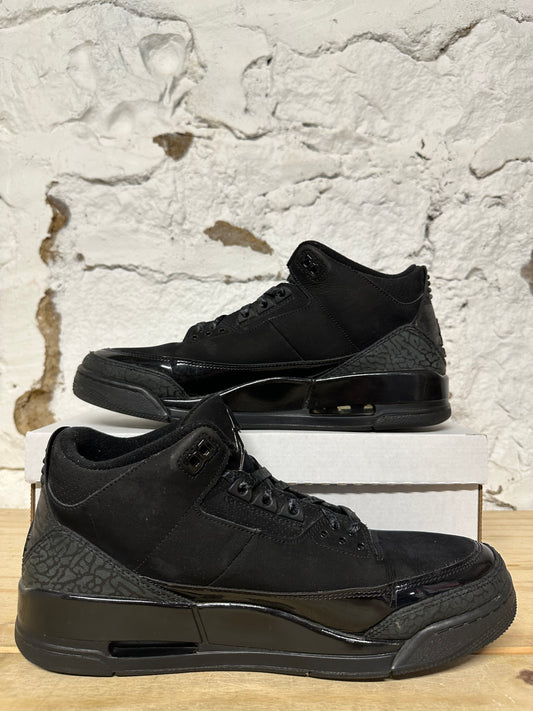 Air Jordan 3 Black Cat Sz 12