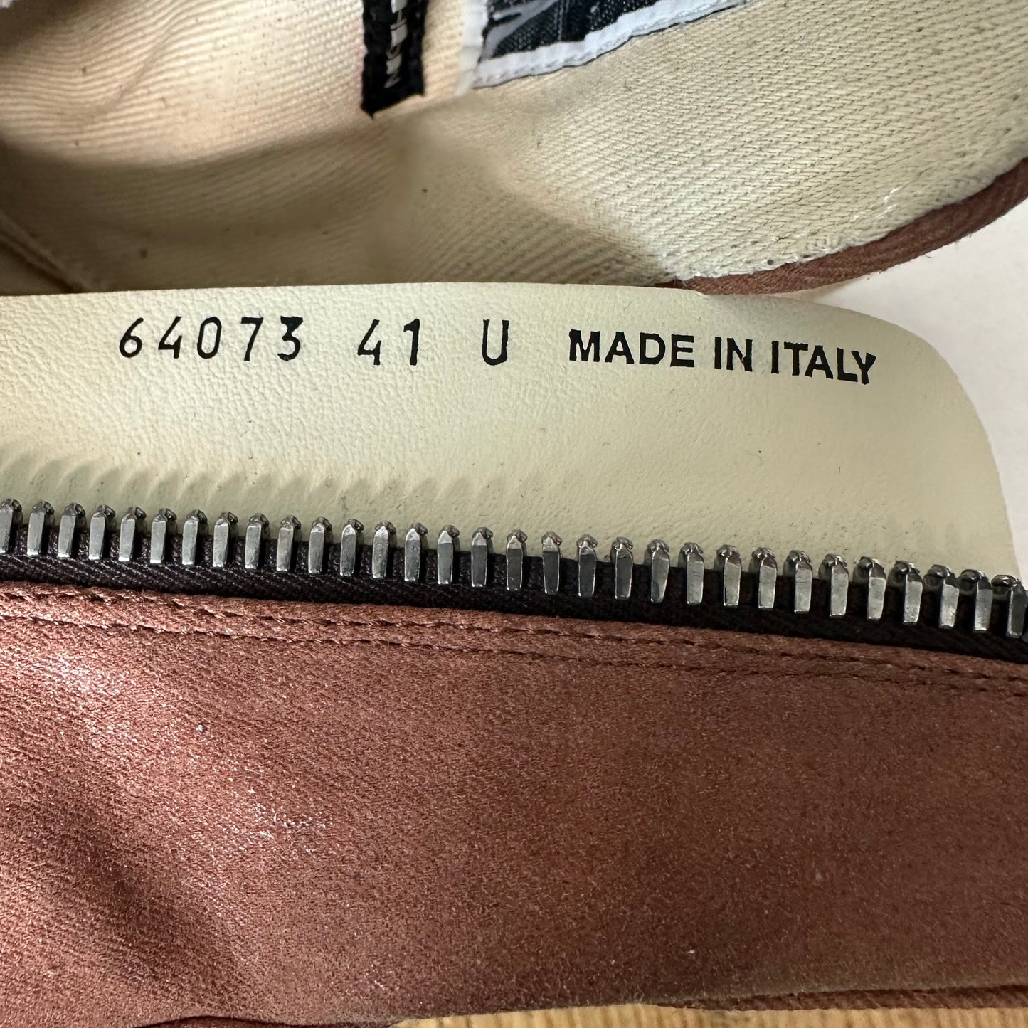 Rick Owens High Concordians Milk Sneaker Sz 8 (41)