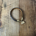 Louis Vuitton Bag Charm Brown Monogram Bracelet