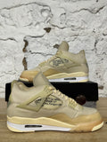 Air Jordan 4 Off-White Sail Sz 10 (11.5W)