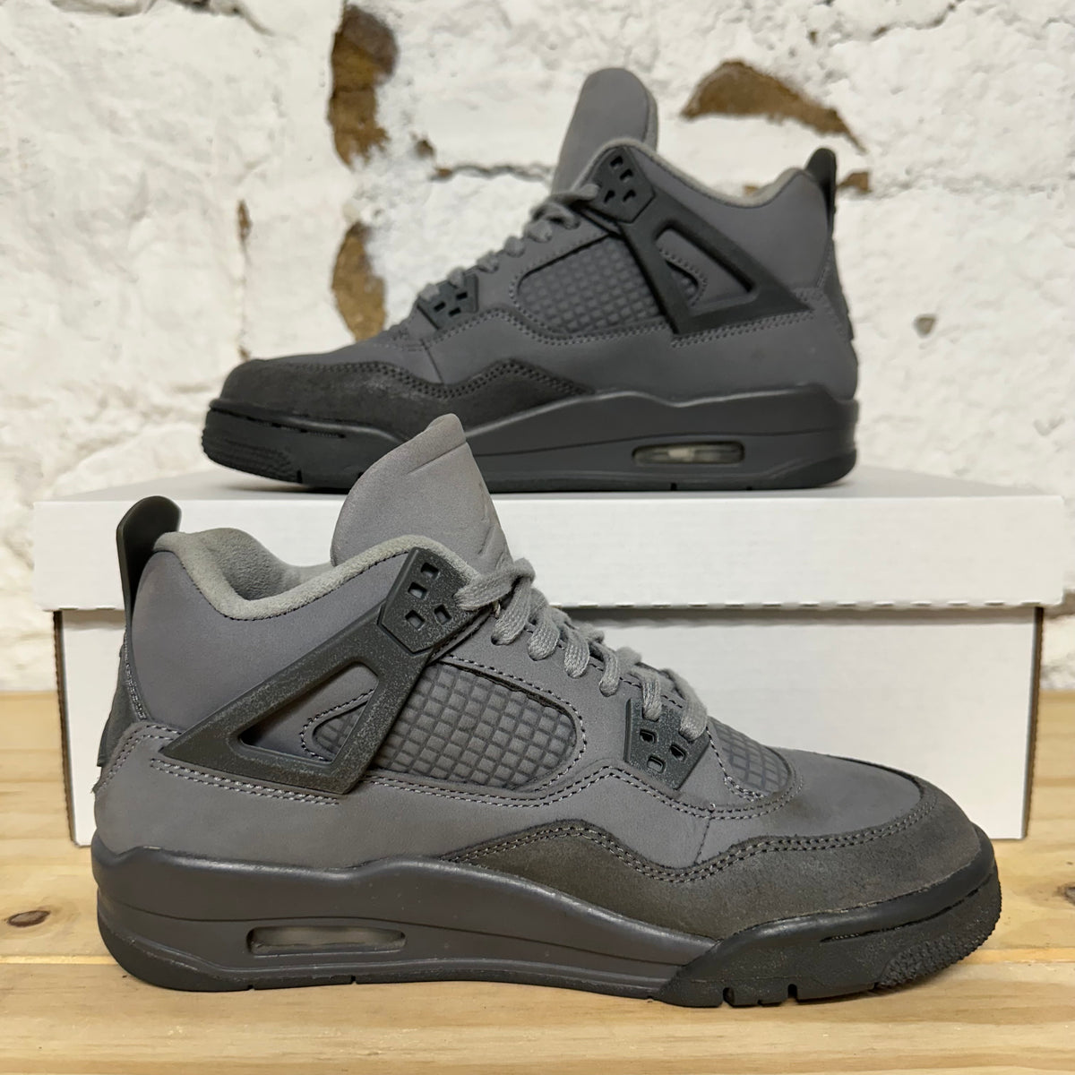 Air Jordan 4 Wet Cement Sz 6Y