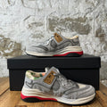 Gucci Ultrapace Silver Glitter Sneaker Sz 4 (35)