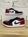 Air Jordan 1 Low Bred Toe Sz 8
